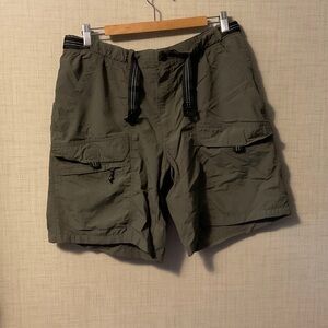 Khaki Men's Cargo Shorts